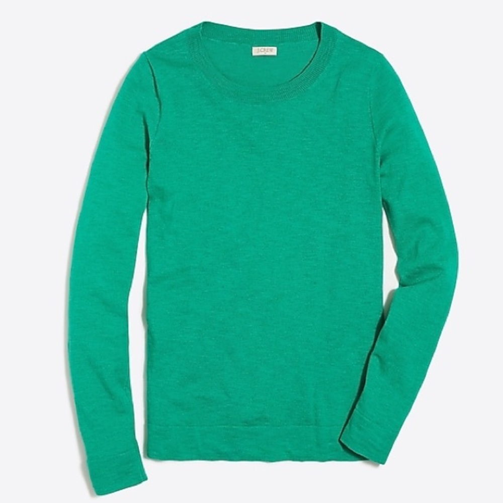 NWT! J CREW Cotton Teddie Sweater